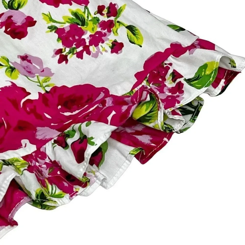 Sophie Rose hot pink floral dress size 6